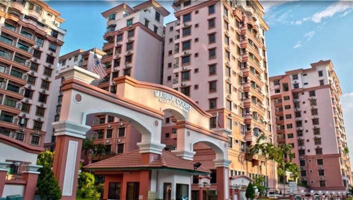 Marina Court Kk City Homestay Kota Kinabalu Exterior foto